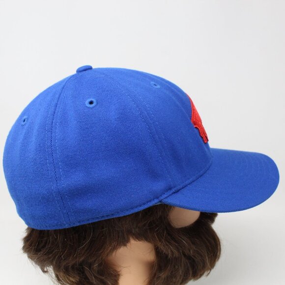 Buffalo Bills Hat Mens Large - XL Blue Reebok Gridiron Classic NFL Baseball Cap - Picture 6 of 10